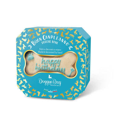 DOGGYEBAG GEBURTSTAGSKNOCHEN BLUE – 85 G