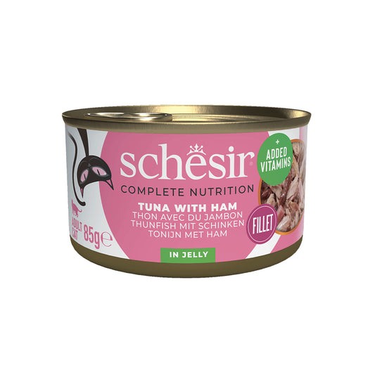 SCHESIR GELEE 12 X 85 G THON AVEC JAMBON