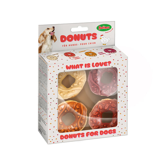 PACK DE 4 DONUTS AU POULET ET FRUITS - Ø7CM