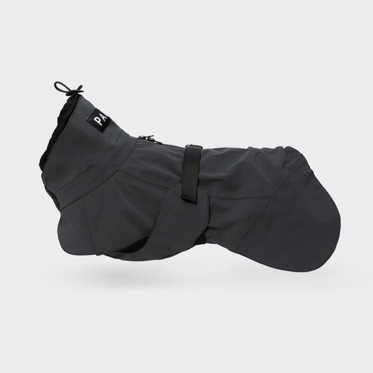PAIKKA REGENMANTEL VISIBILITY SEAWOOL DARK 20