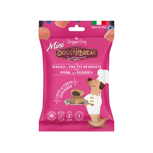 DOGGYEBAG DOGGYEBREAK MINI AU PORC ET FRUITS DES BOIS - 60 G