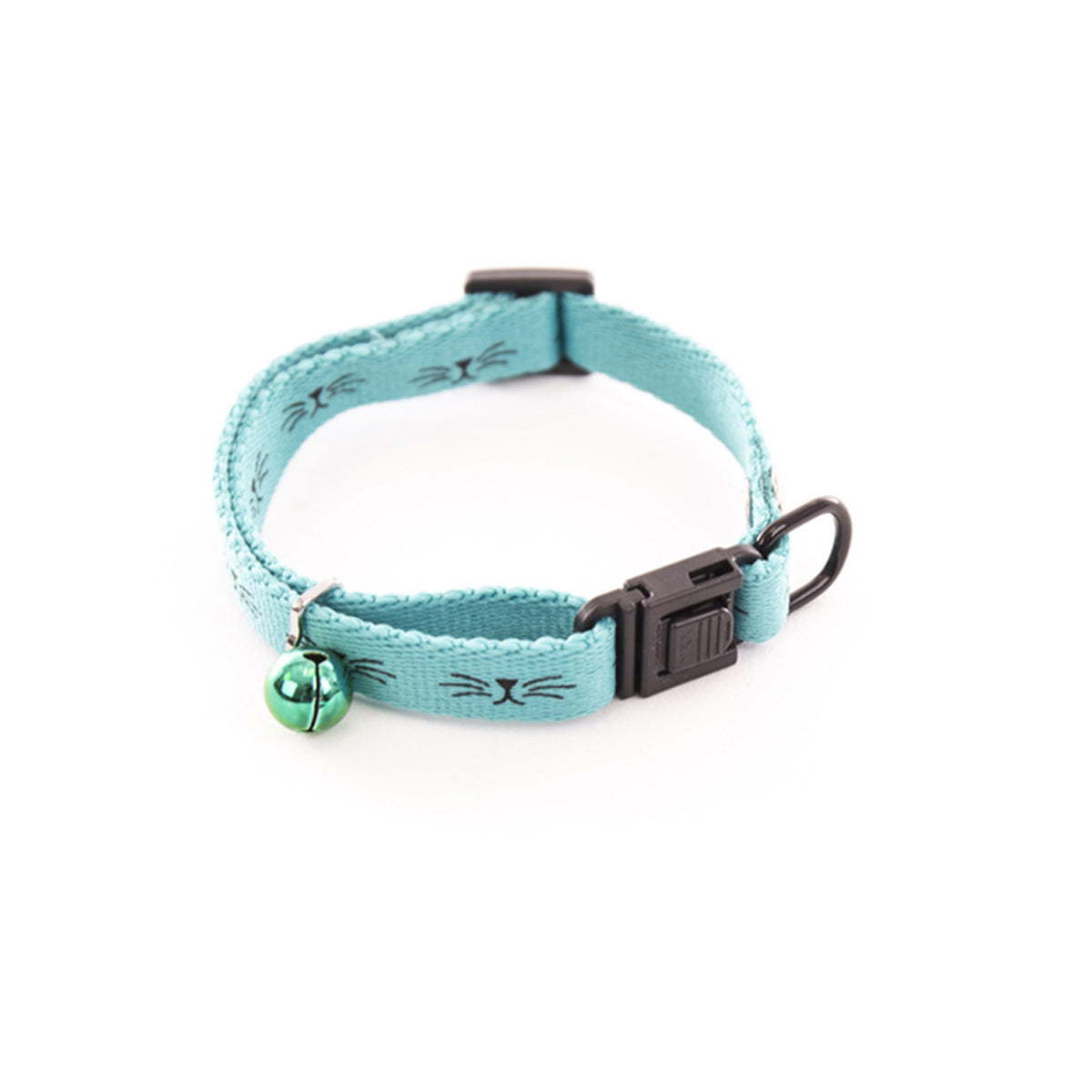 COLLIER CHAT FRIMOUSSE TURQUOISE