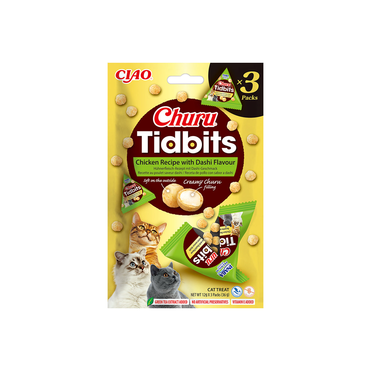 CHURU TIDBITS POULET ET DASHI