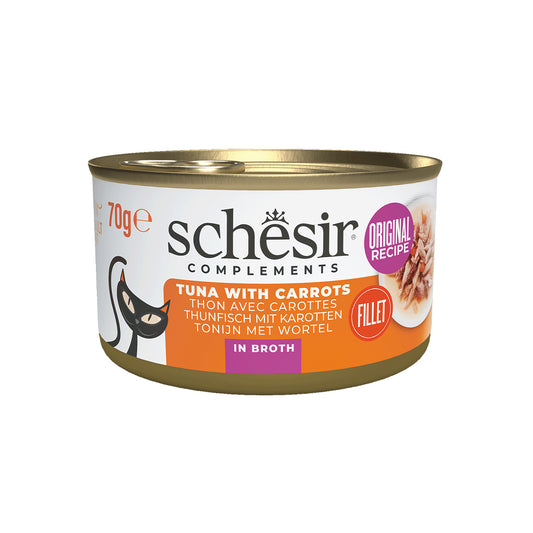 SCHESIR BOUILLON 12 X 70 G THON ET CAROTTE