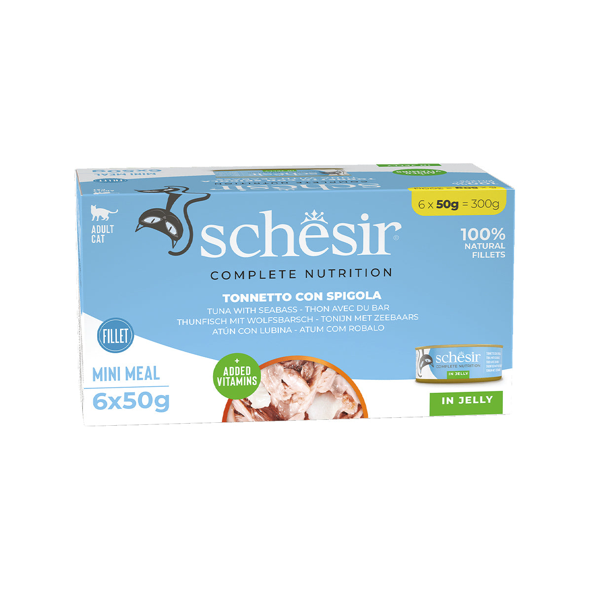 SCHESIR GELEE 8 X (6 X 50) G THON ET BAR