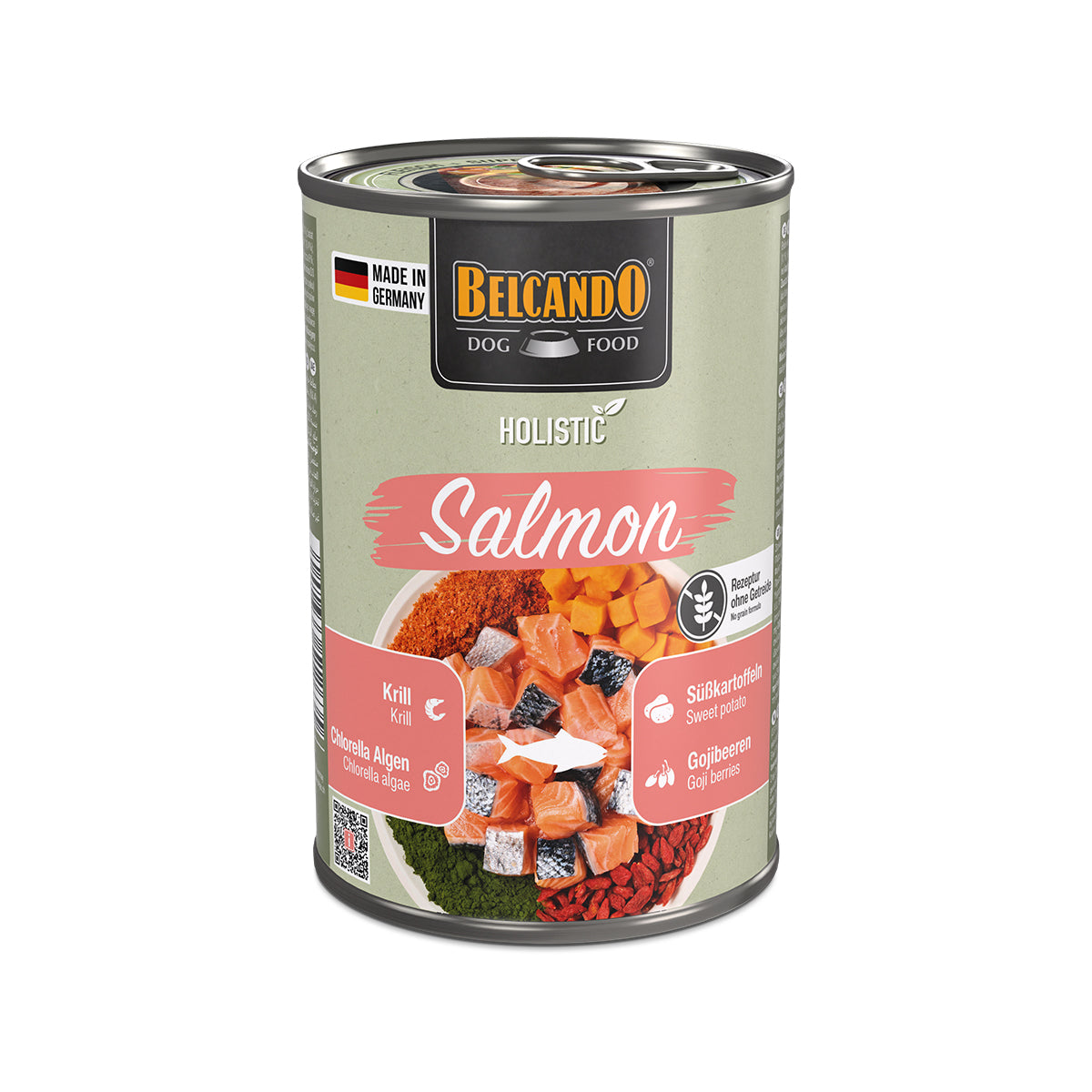 BOITE BELCANDO 400 G HOLISTIC SAUMON