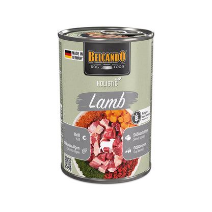 BOITE BELCANDO 400 G HOLISTIC AGNEAU