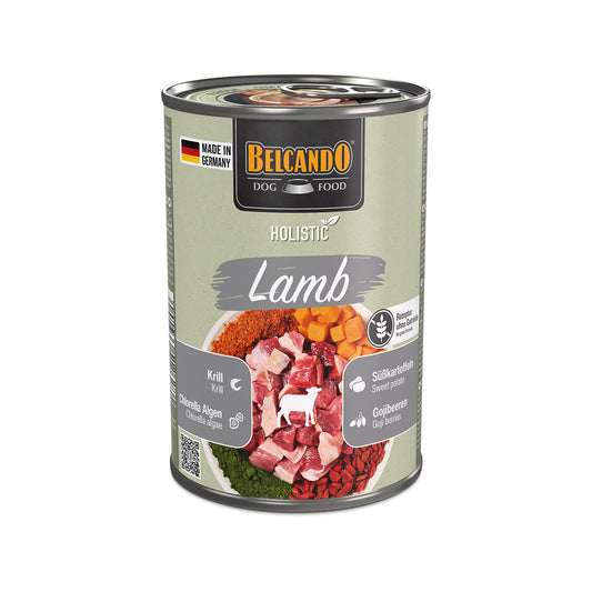 BOITE BELCANDO 400 G HOLISTIC AGNEAU