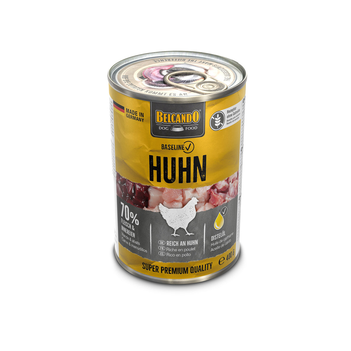 DOSE BELCANDO BASELINE HUHN 400G