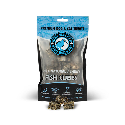 KIWI FRIANDISES SECHEES - CUBES NATURELS DE POISSON 100G