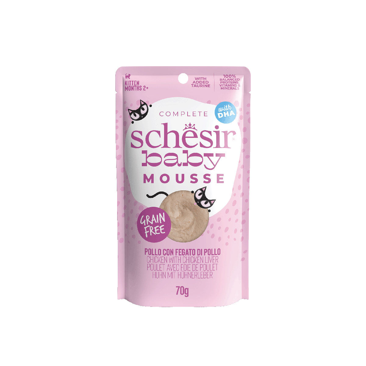 SCHESIR BABY MOUSSE BEUTEL 70G HÜHNER