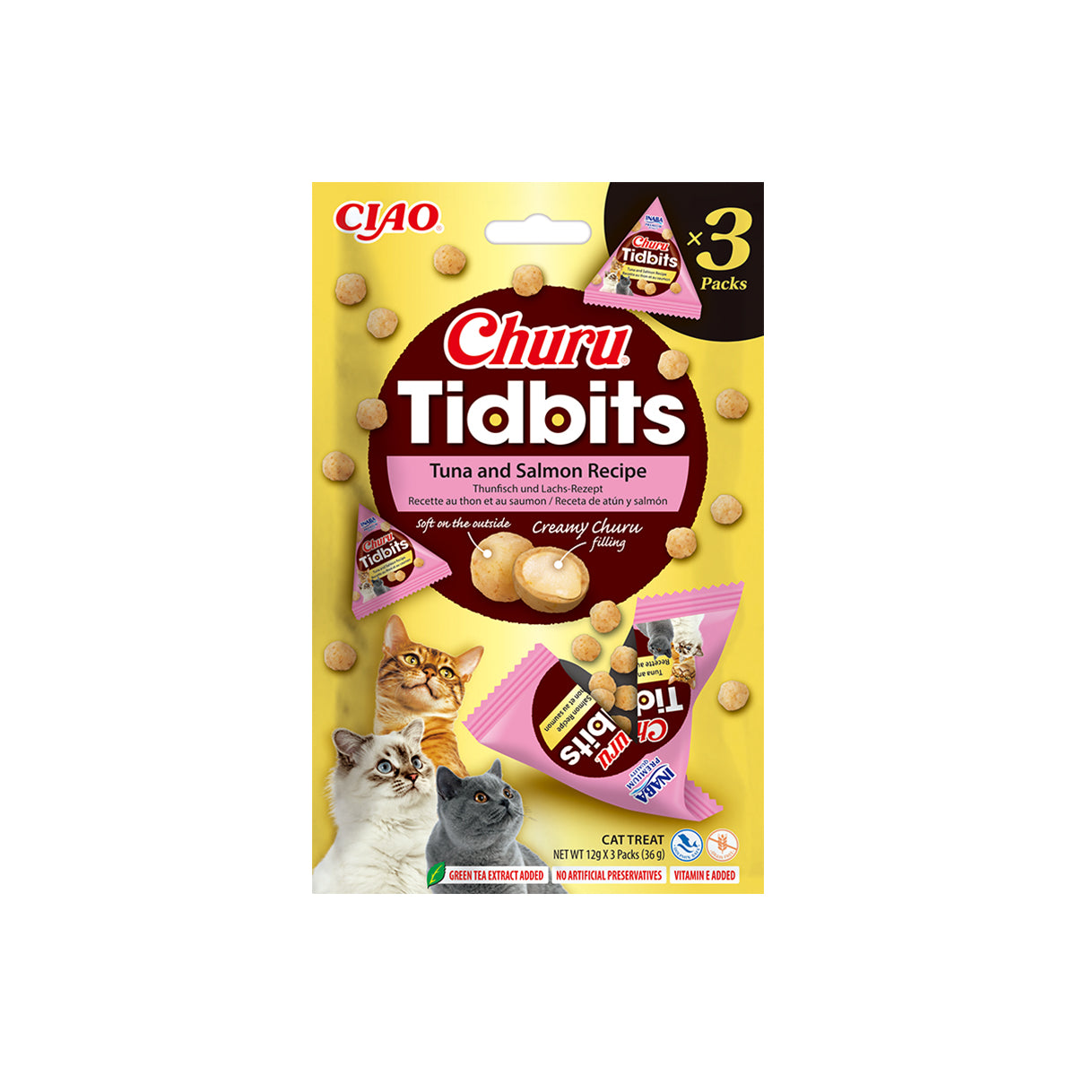 CHURU TIDBITS THON ET SAUMON