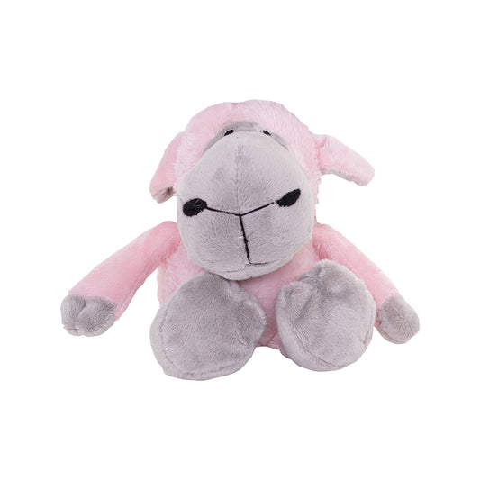 PLÜSCHSCHAF ROSA-GRAUES