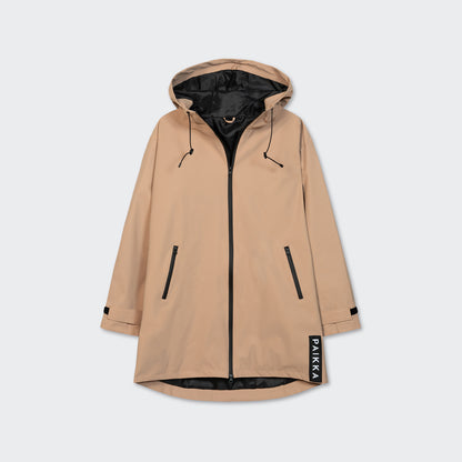 PAIKKA IMPERMEABLE HUMAN LITE TAUPE W S-M