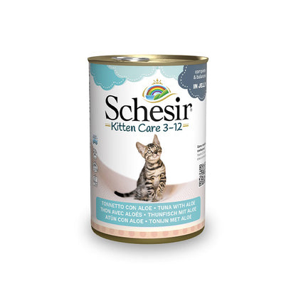 SCHESIR "GELEE" 140 G THON & ALOE POUR CHATONS
