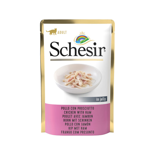 SCHESIR 85 G BEUTEL HUHN & SCHINKEN