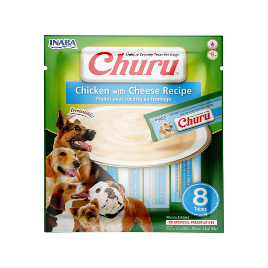 CHURU PUREE DOG POULET ET FROMAGE