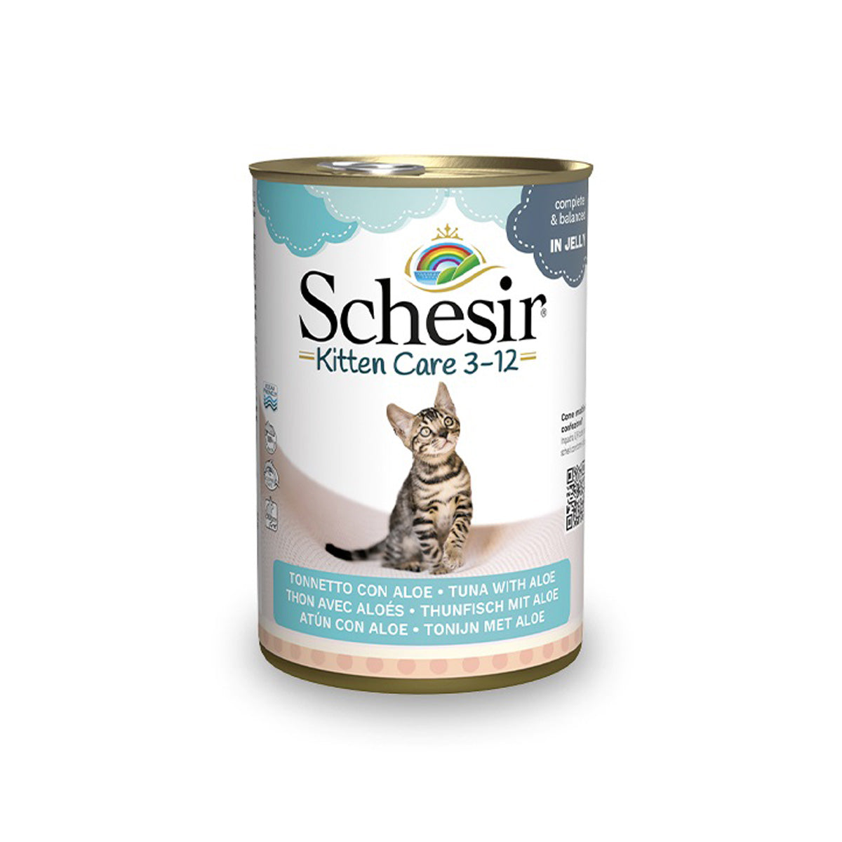 SCHESIR "GELEE" 140 G THON & ALOE POUR CHATONS