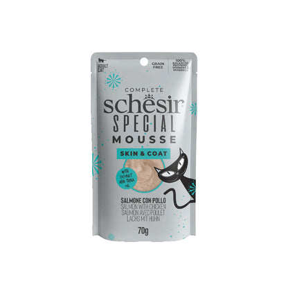 SCHESIR SPECIAL NEEDS MOUSSE BEUTEL 70G HAUT & FELL