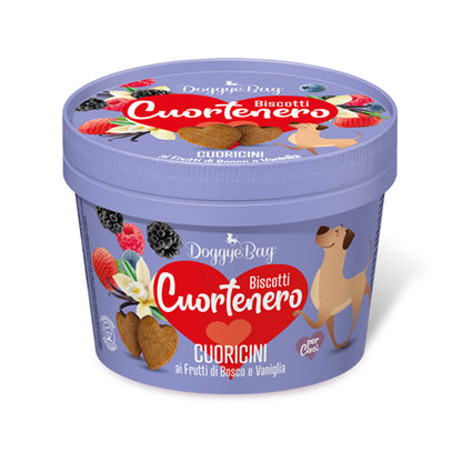 DOGGYEBAG CUORTENERO CUORICINI AUX BAIES ET VANILLE 150 g