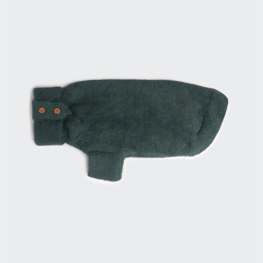 PAIKKA PULL MAILLE FOURRURE VERT 45