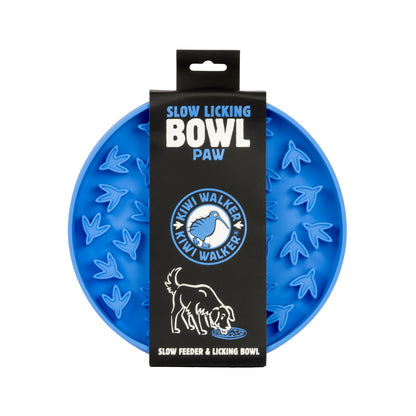 KIWI GAMELLE ANTI-GLOUTON PAW BLEUE