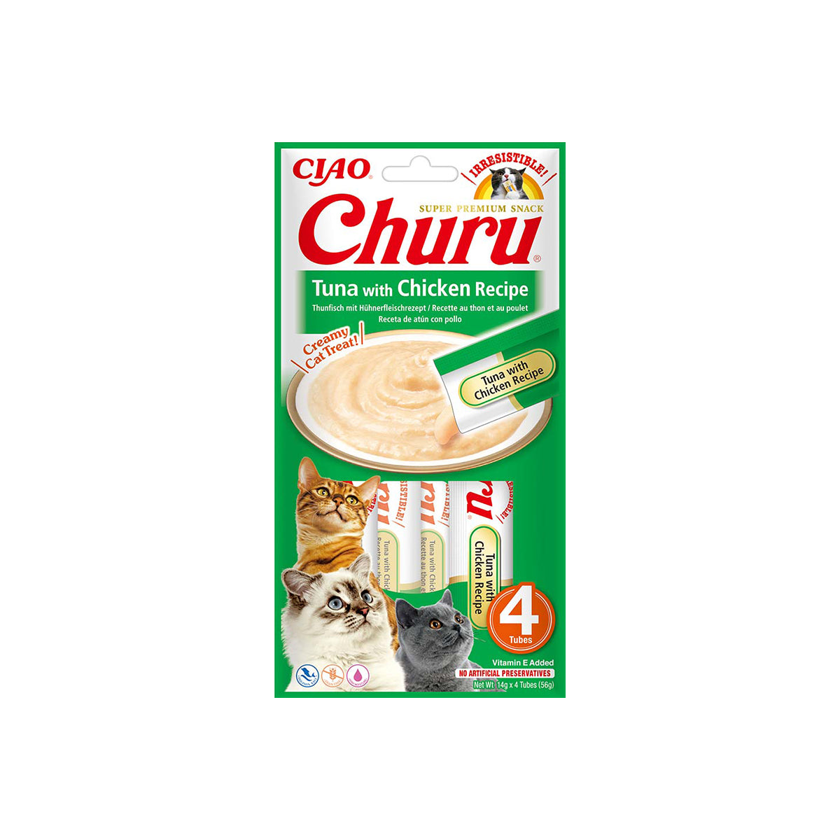 CHURU PUREE THON ET POULET