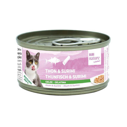 BUBI NATURE THON ET SURIMI EN GELEE 24 X 70G