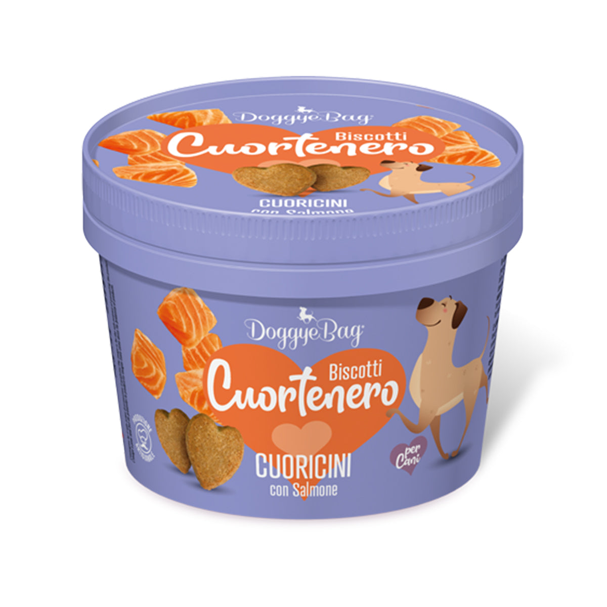 DOGGYEBAG CUORTENERO CUORICINI AU SAUMON 150 g