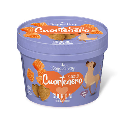 DOGGYEBAG CUORTENERO CUORICINI AU SAUMON 150 g