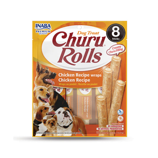 CHURU ROLLS DOG POULET