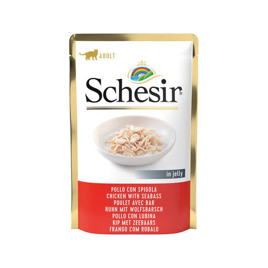 SCHESIR 85 G BEUTEL HUEHNERFILET & WOLFSBARSCH