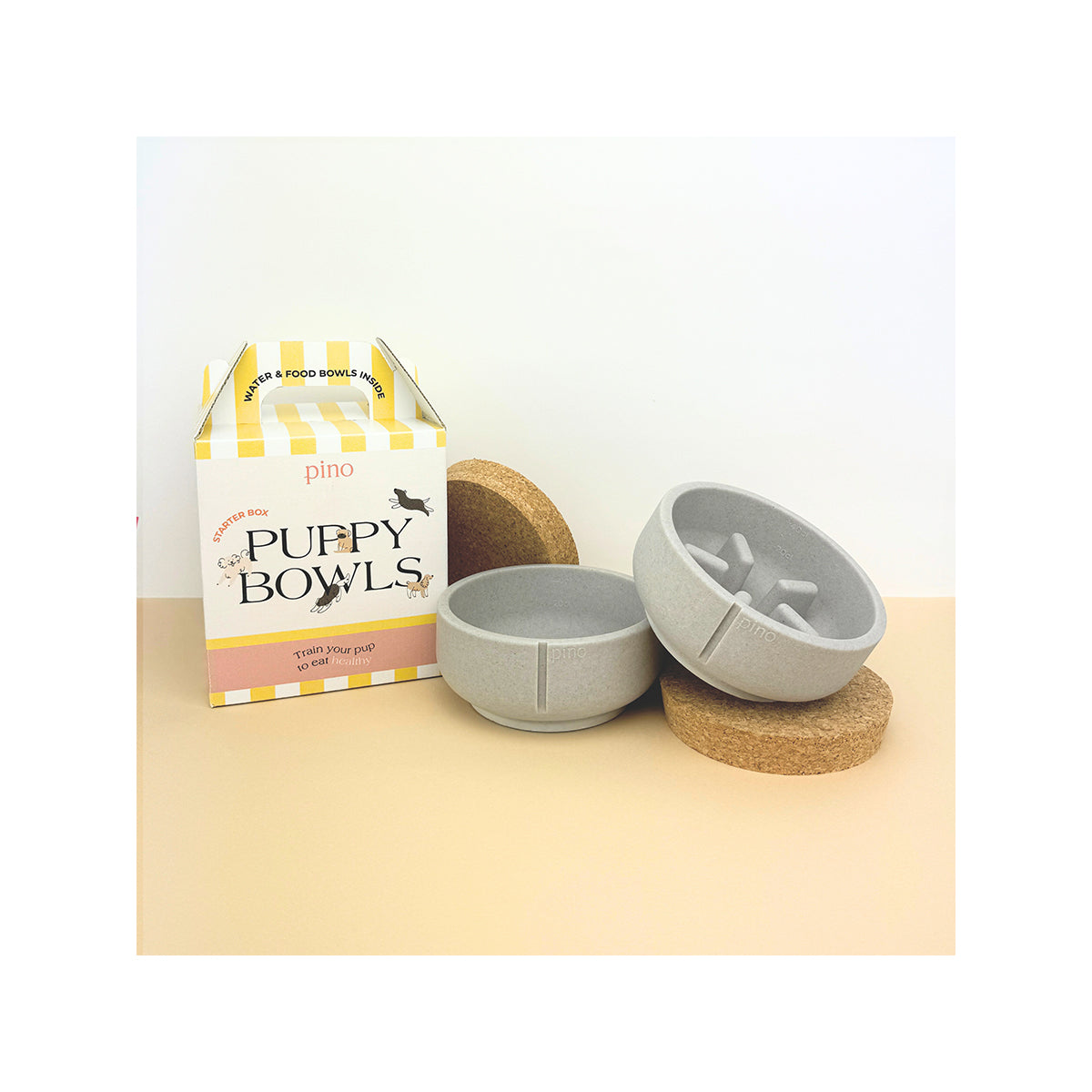 PINO PUPPY BOX SET DOLPHIN GREY