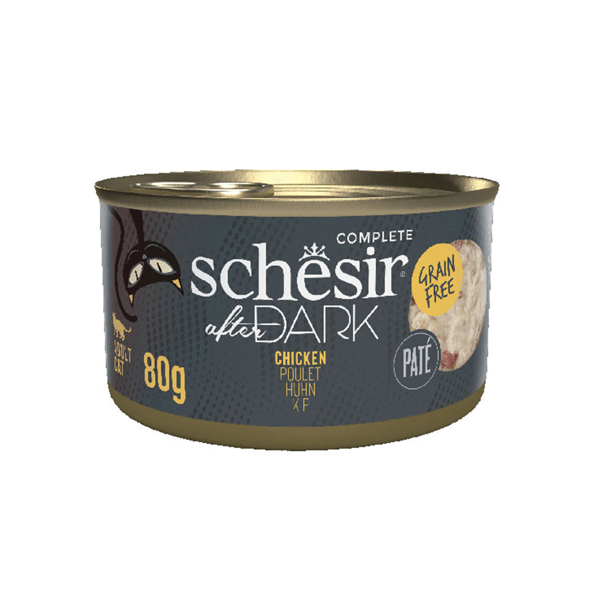 SCHESIR AFTER DARK PATE BOITE 80G POULET