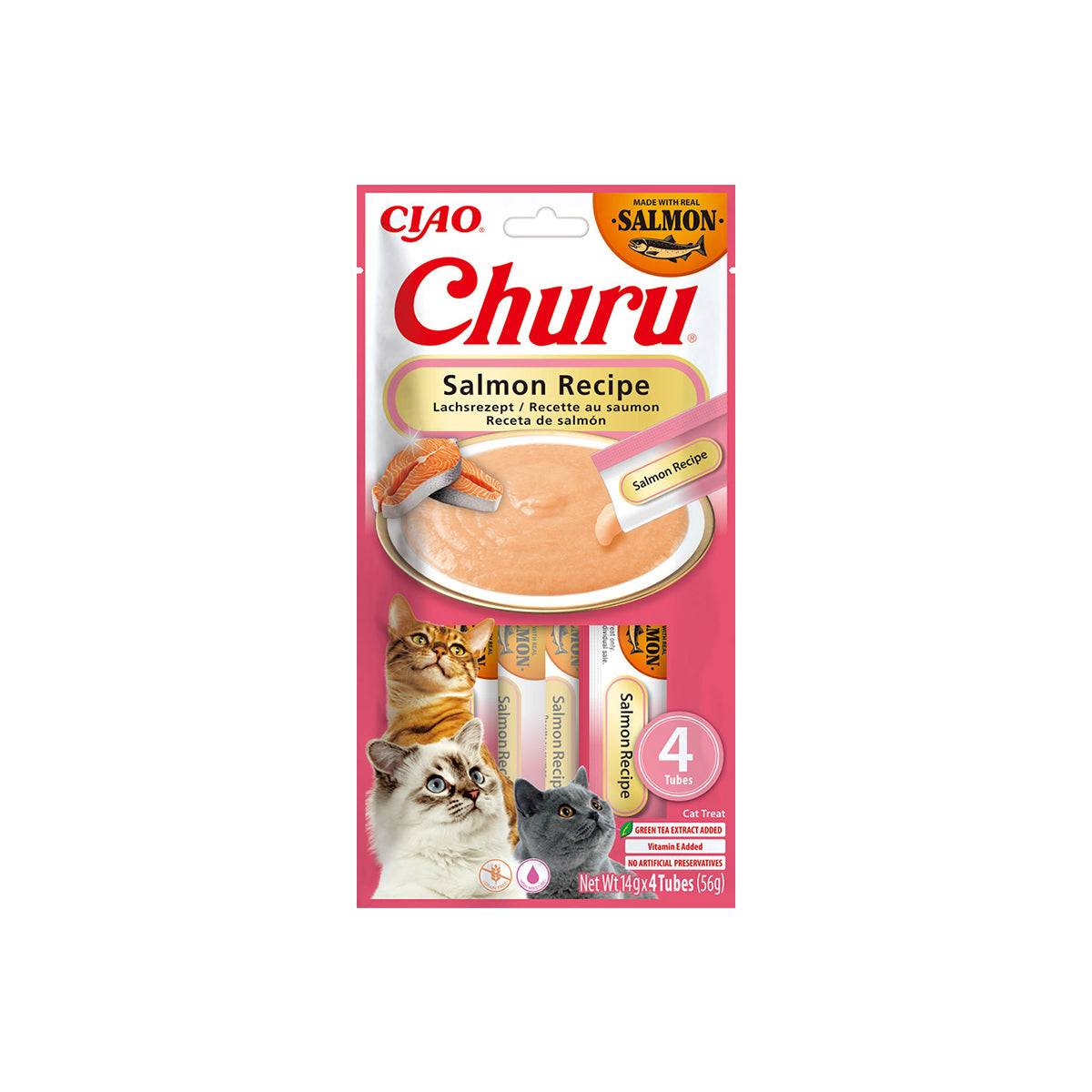 CHURU PUREE LUXURY SALMON - SAUMON