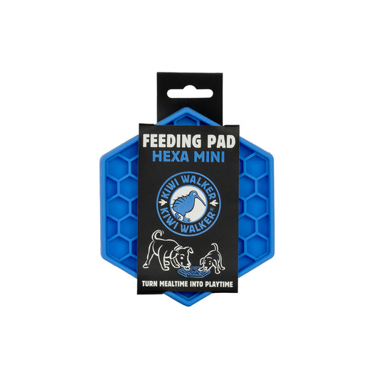 KIWI LECKMATTE HEXA MINI BLAU