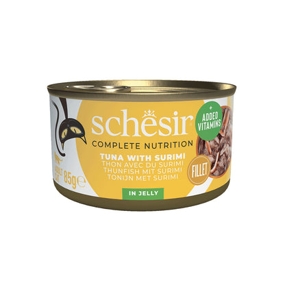 SCHESIR GELEE 12 X 85 G THON AVEC SURIMI