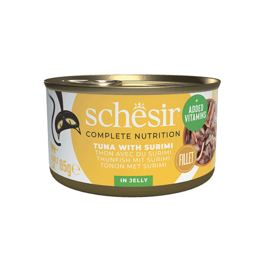 SCHESIR GELEE 12 X 85 G THON AVEC SURIMI