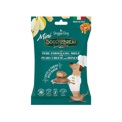 DOGGYEBAG DOGGYEBREAK MINI A LA POIRE, FROMAGE ET MIEL - 60 G
