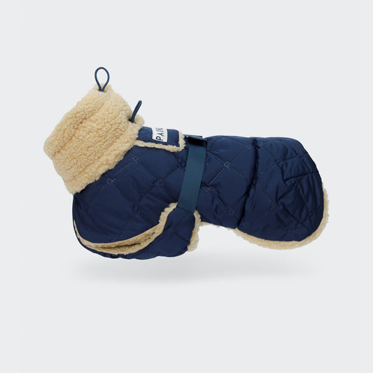 PAIKKA VESTE SHERPA MATELASSEE NAVY 60