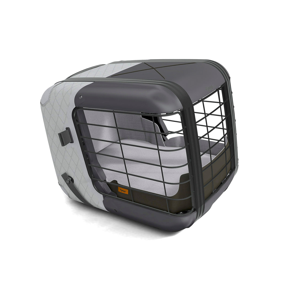 CAISSE DE TRANSPORT 4PETS CAREE COOL GREY