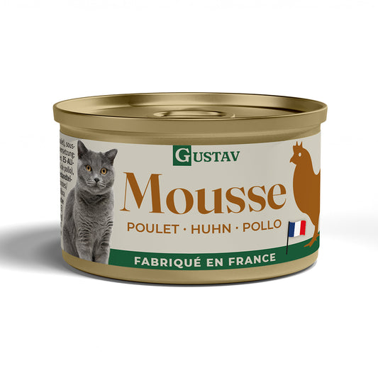 GUSTAV MOUSSE HÜHNCHEN 85G
