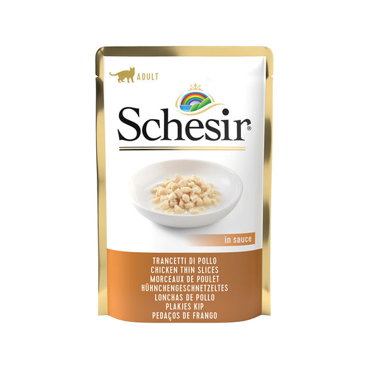 SCHESIR 85 G BEUTEL HUHN IN SAUCE