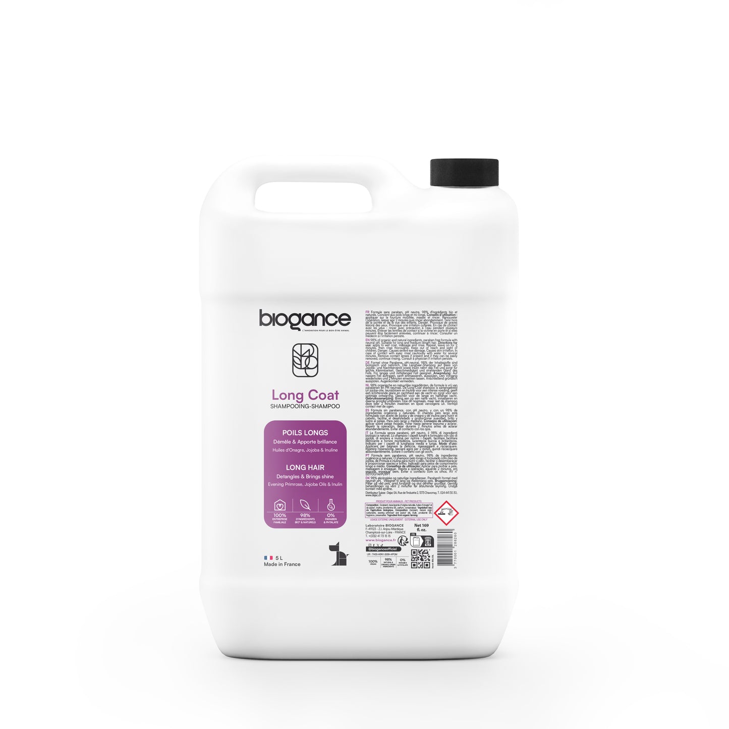 BIOGANCE POIL LONG 5 L