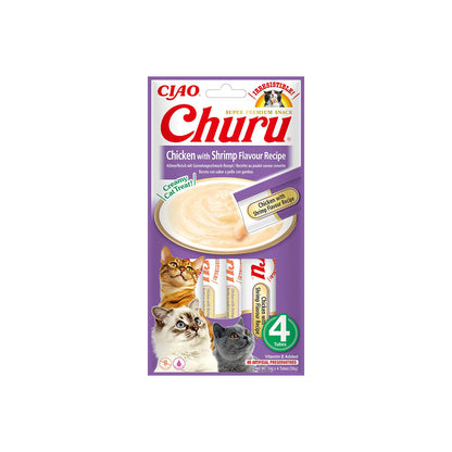 CHURU PUREE POULET ET CREVETTE