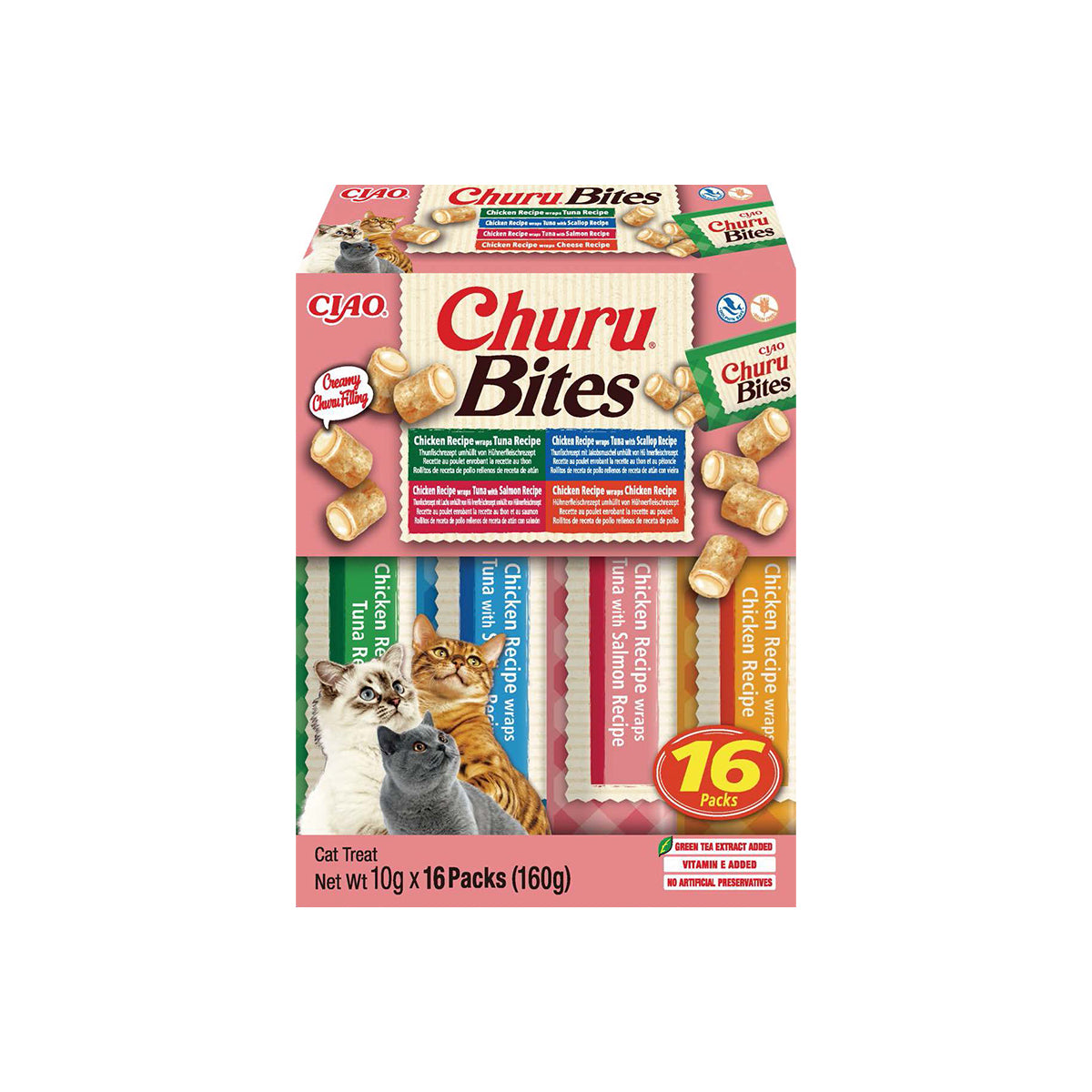 CHURU BITES - ASSORTIMENT AU THON ET POULET