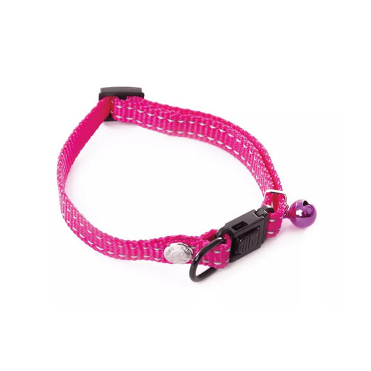 KATZE HALSBAND SAFETY ROSA