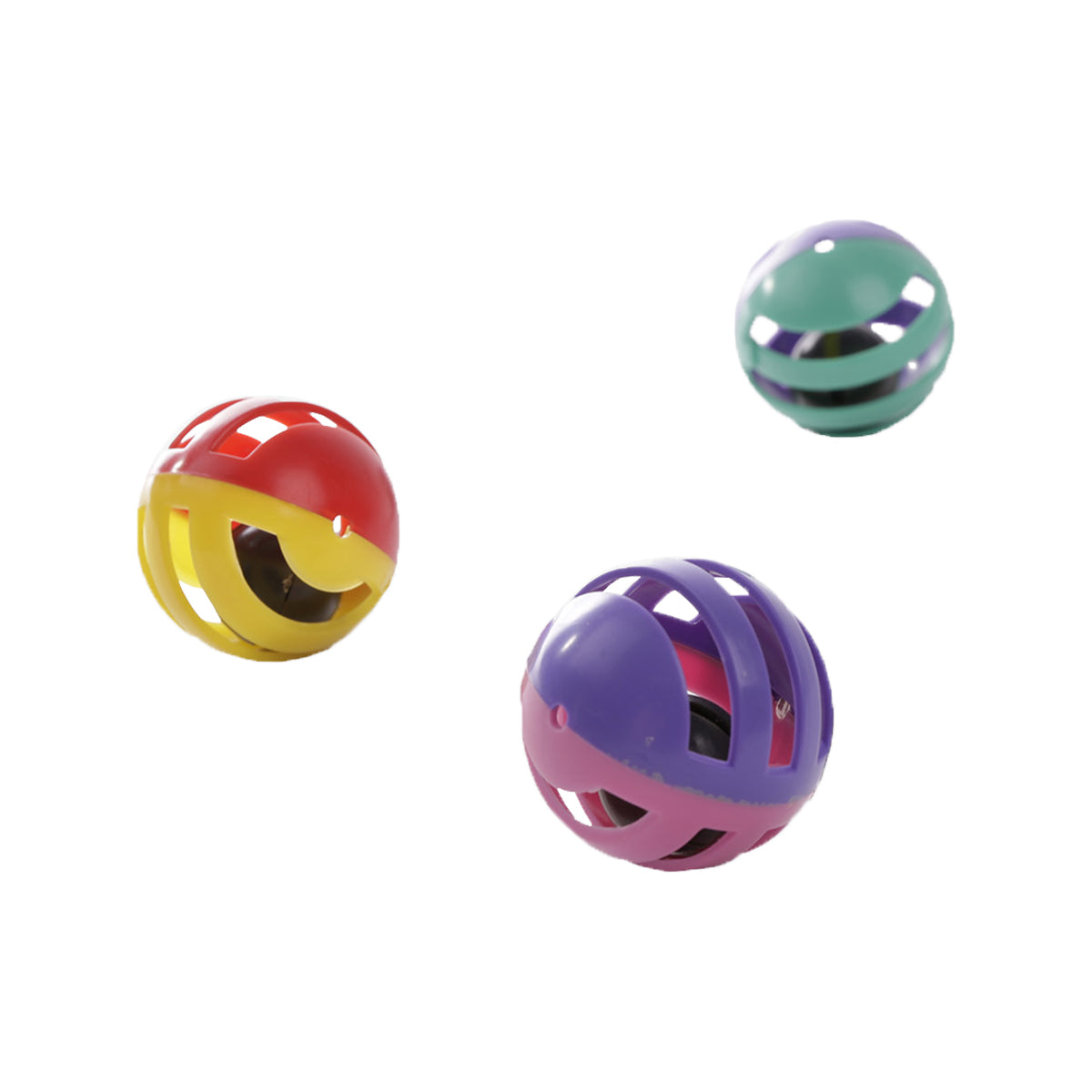 BALLES PLASTIQUES 48 PCS