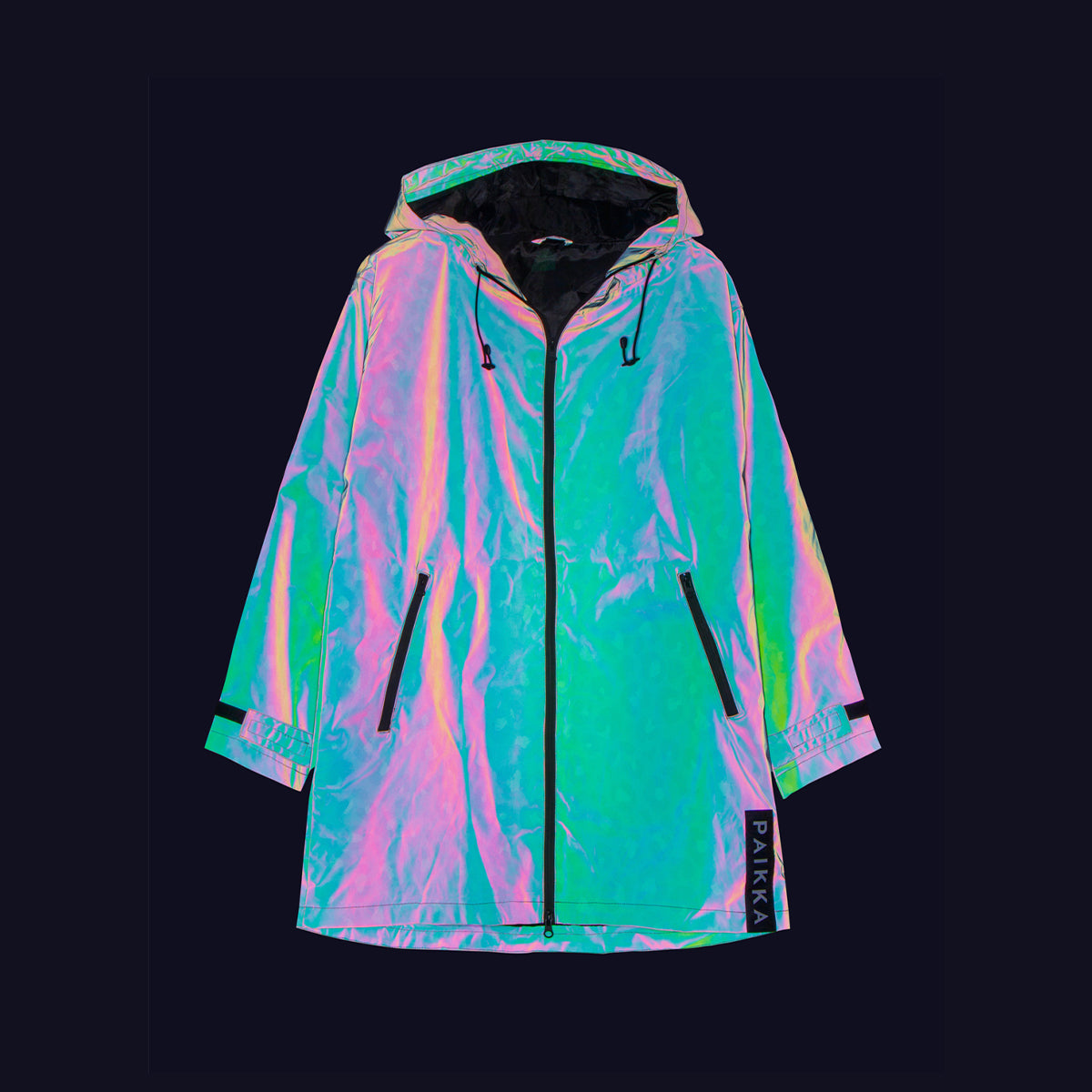 PAIKKA IMPERMEABLE VISIBILITY HUMAN VERT LEOPARD L-XL