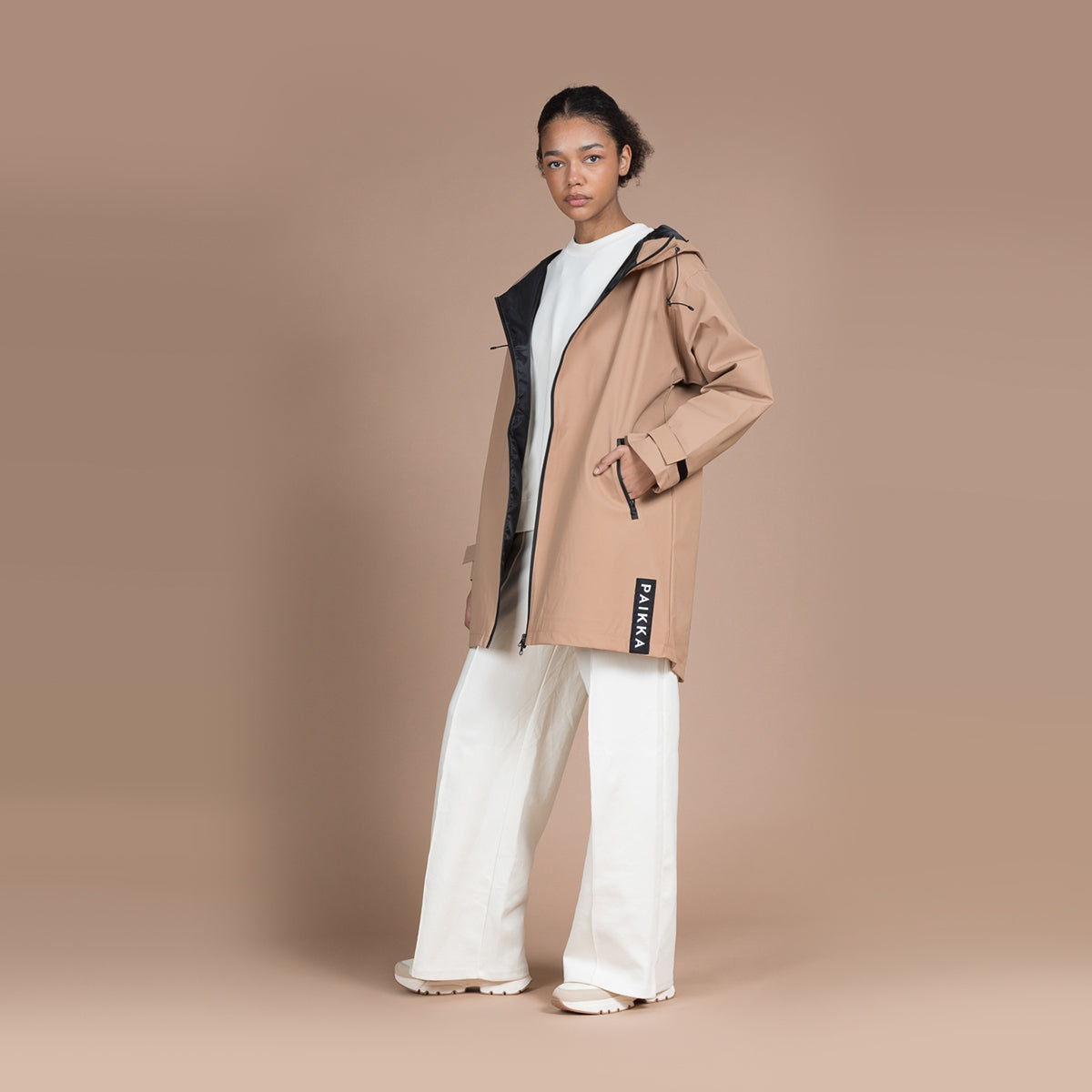 PAIKKA IMPERMEABLE HUMAN LITE TAUPE W S-M